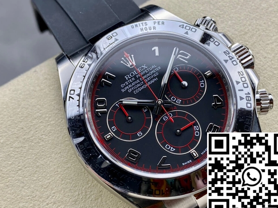 Black Factory 116509 Daytona Cosmograph Clean Dial Rolex 1202